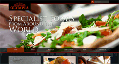 Desktop Screenshot of olympiafoods.co.uk